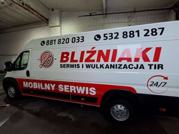 blizniaki auto-oklejanie